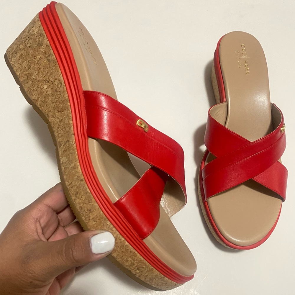 Cole Haan Briella Grand Comfort Wedge Sandals